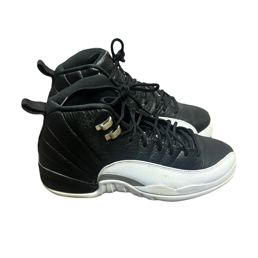 Retro Jordan 12 “Playoff” Size 7Y 2022 Nike Black/White